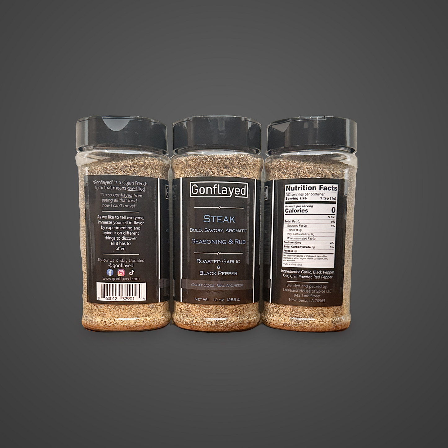 Gonflayed Trio Pack (Poultry, S.P.O.G., Steak)
